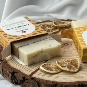 lemon natural handmade soap