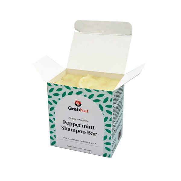 Peppermint Shampoo Bar - All-Natural, Handmade, Cold-Processed Invigorating - Image 5