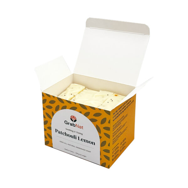 lemon natural handmade soap