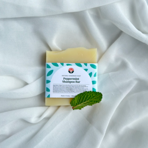 Peppermint Shampoo Bar - All-Natural, Handmade, Cold-Processed Invigorating
