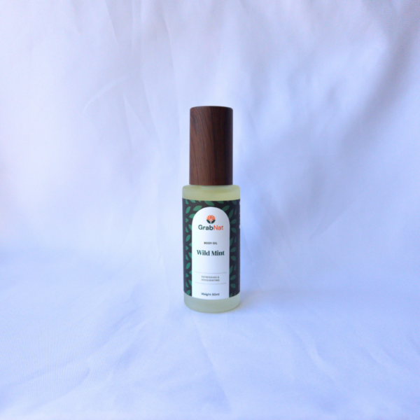 GrabNat Wild Mint Body Oil