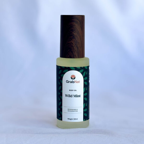 GrabNat Wild Mint Body Oil